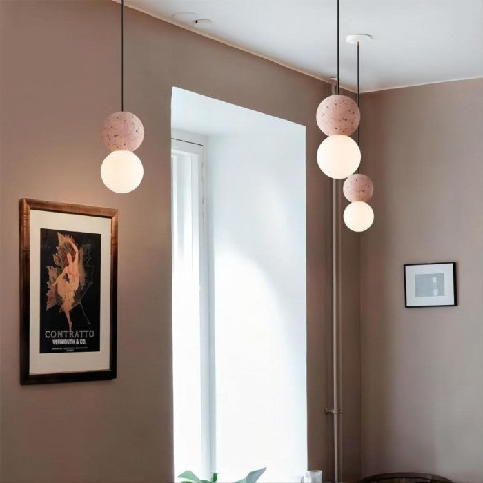 Concrete Ball Lamp Origo - Robust and Minimalist Design
