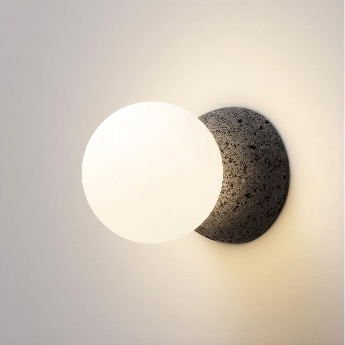 Concrete Ball Lamp Origo - Robust and Minimalist Design