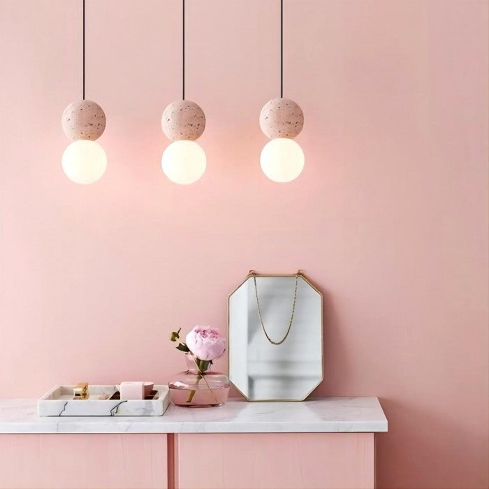 Concrete Ball Lamp Origo - Robust and Minimalist Design