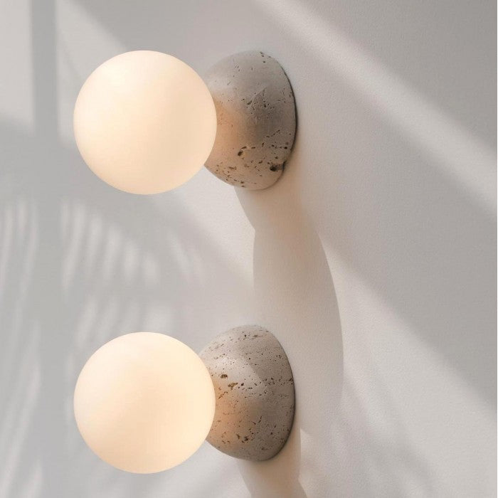 Concrete Ball Lamp Origo - Robust and Minimalist Design