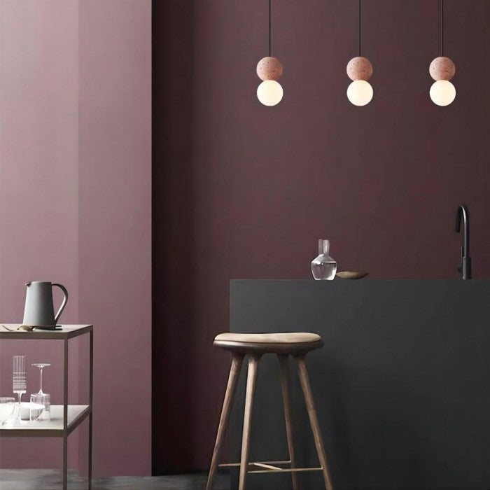 Concrete Ball Lamp Origo - Robust and Minimalist Design