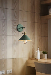 Vintage Wall Lamps in Lively Colours