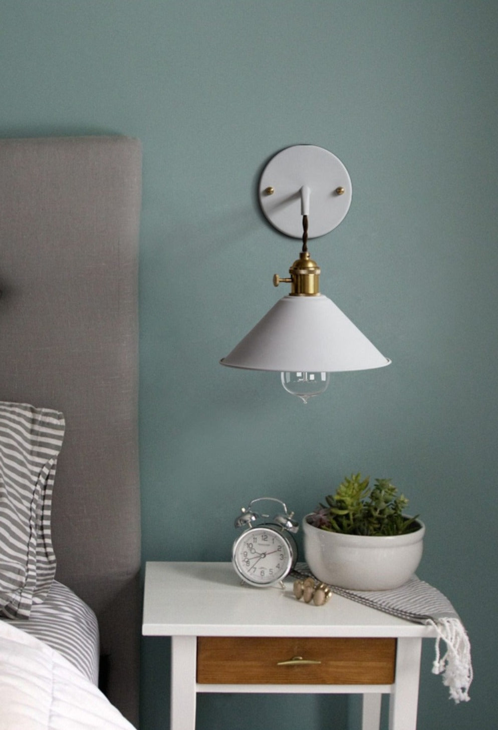Vintage Wall Lamps in Lively Colours