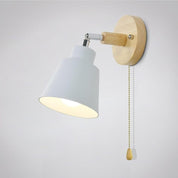 Rotatable Collin Wall Lamp with Pull Chain Switch