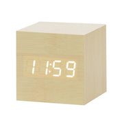 Nordic Digital LED Alarm Clock with Voice Control - Make Your Mornings Effortless!