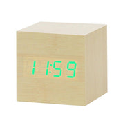 Nordic Digital LED Alarm Clock with Voice Control - Make Your Mornings Effortless!