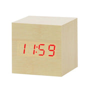 Nordic Digital LED Alarm Clock with Voice Control - Make Your Mornings Effortless!