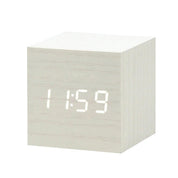 Nordic Digital LED Alarm Clock with Voice Control - Make Your Mornings Effortless!