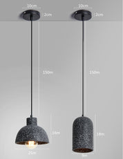 Lumina - Stylish Cement Pendant Lamps for an Industrial Interior