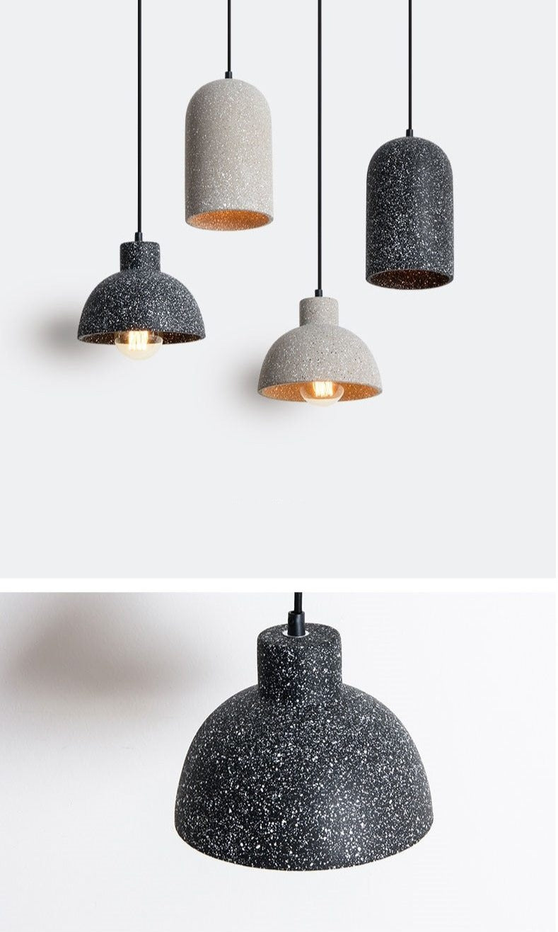 Lumina - Stylish Cement Pendant Lamps for an Industrial Interior