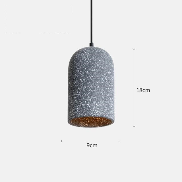 Lumina - Stylish Cement Pendant Lamps for an Industrial Interior