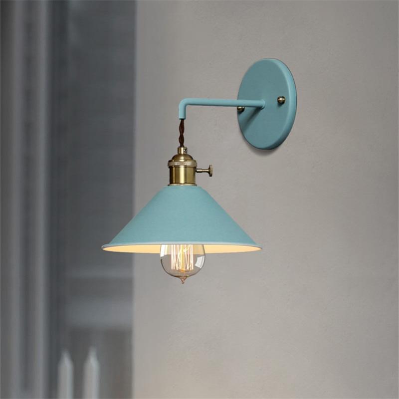 Vintage Wall Lamps in Lively Colours