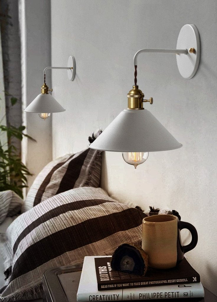 Vintage Wall Lamps in Lively Colours