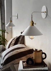 Vintage Wall Lamps in Lively Colours