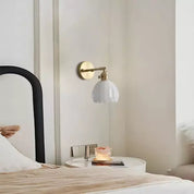Retro – Wall Lamp Glass Tulip Bud
