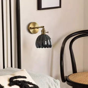 Retro – Wall Lamp Glass Tulip Bud