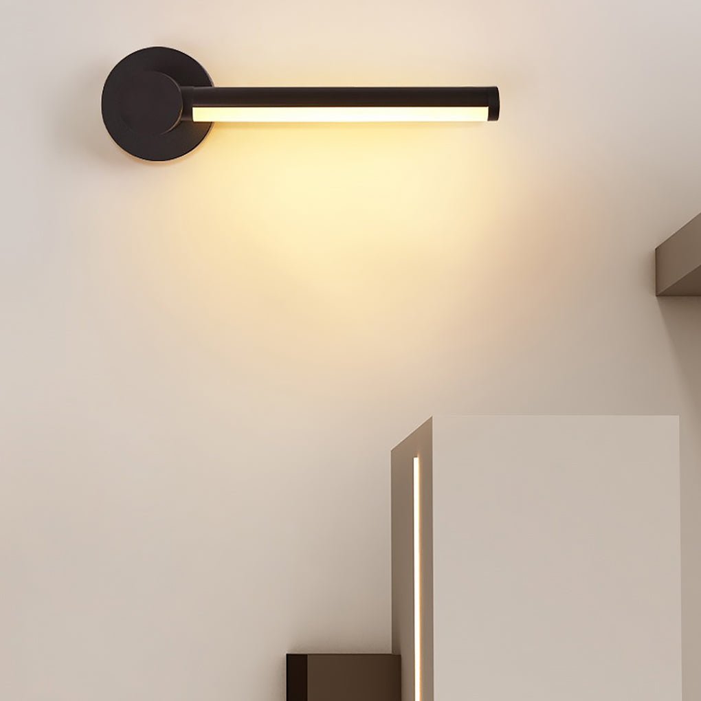 LightLux - Simple Rotatable LED Wall Lamp with Three Colour Dimming for Living Room Background Wall