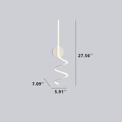 LumiArc - Minimalist Creative Arcs Lines 1-Light LED Wall Lamp