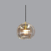 AmberSphere - Elegant Pendant Light