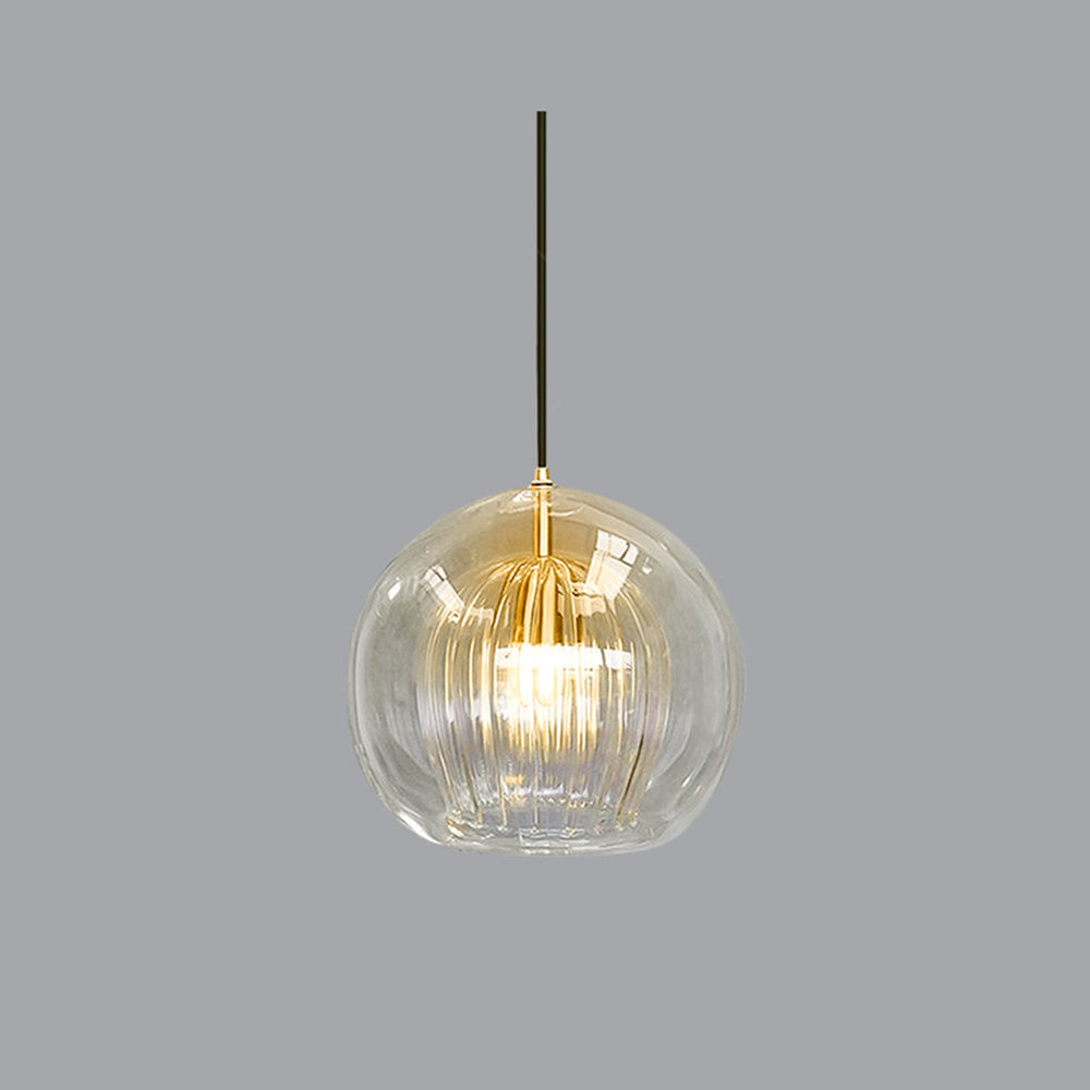 AmberSphere - Elegant Pendant Light