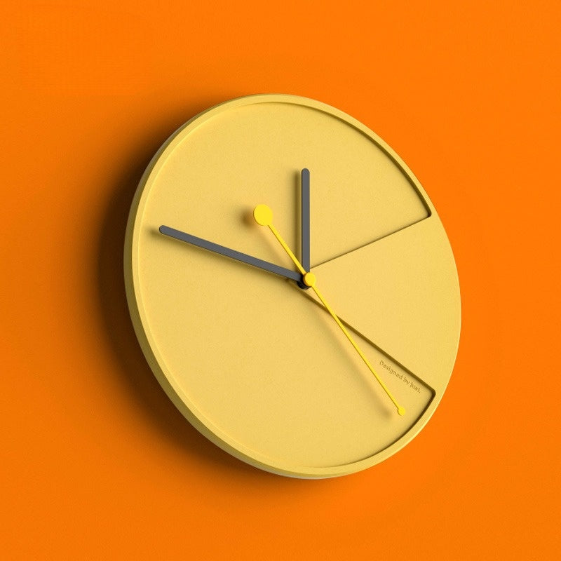 CementTime - Industrial Cement Wall Clock