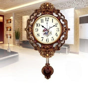 GlowLux - Luxe Swirling Wall Clock