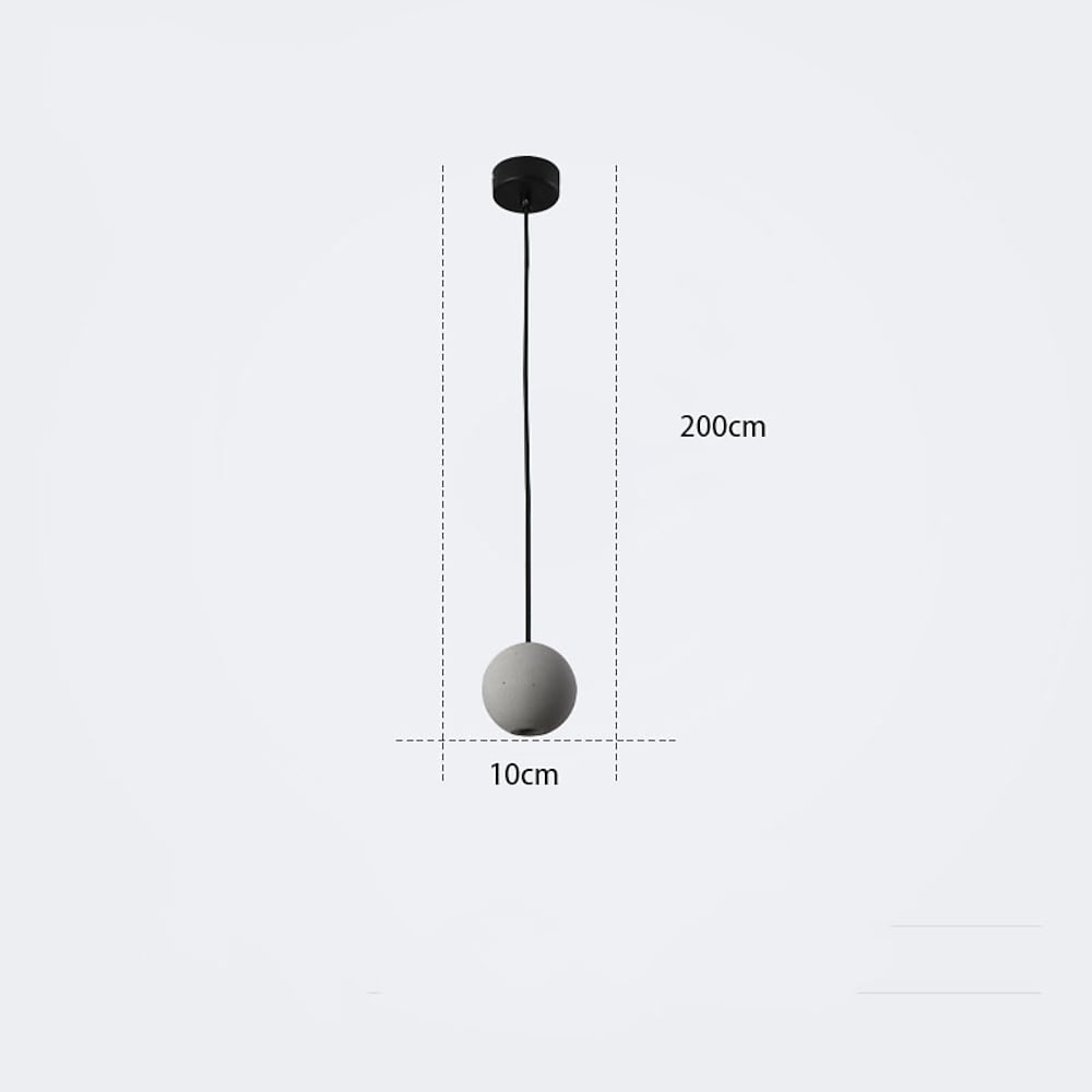 LichtGloed - Modern Spot Light Pendant Lamp made of Metal with LED Lighting for Ceiling