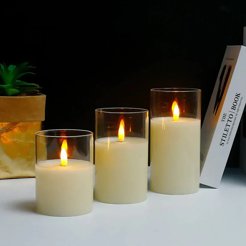 SafeGlow - Elegant and Safe Candles for Decoration