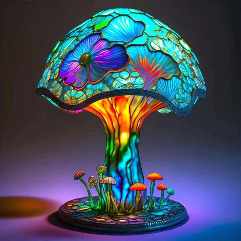 FantasyLamp | Stunning & Soothing Stained Glass Lamp