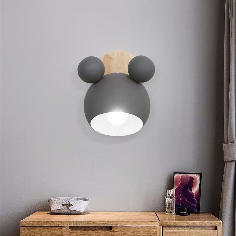 Nordic LED Wall Lamp for Children's Room
