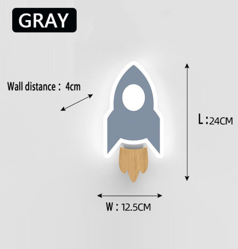 GlowCartoon - LED Wall Lamp for Children's Room