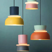 LuminaGlow - Modern Pendant Light in Scandinavian Macaron Style