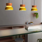 LuminaGlow - Modern Pendant Light in Scandinavian Macaron Style