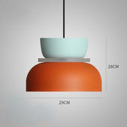 LuminaGlow - Modern Pendant Light in Scandinavian Macaron Style