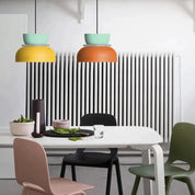 LuminaGlow - Modern Pendant Light in Scandinavian Macaron Style