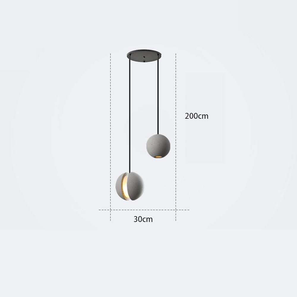 LichtGloed - Modern Spot Light Pendant Lamp made of Metal with LED Lighting for Ceiling