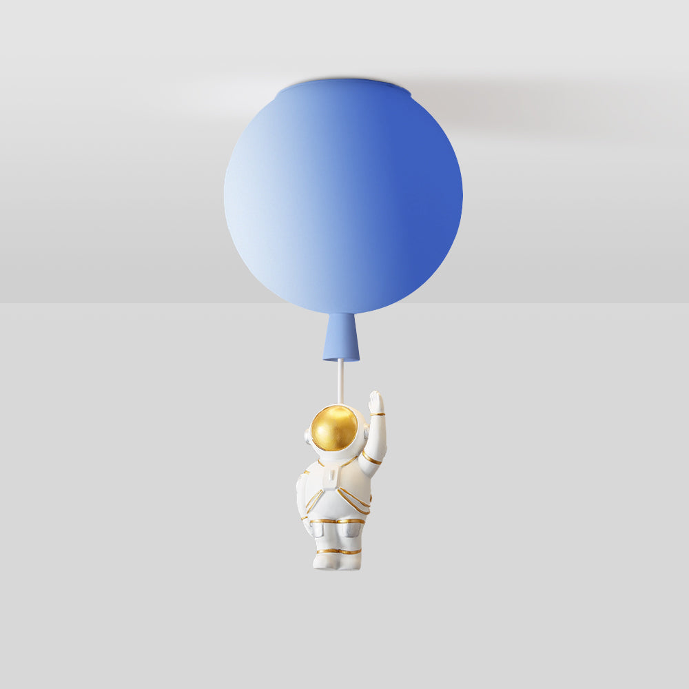 Astronaut LED Ceiling Lamp in Acrylic