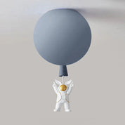 Fateh Modern Moon/Astronaut LED Ceiling Lamp in Acrylic