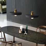 FormaLuxe - Modern Metal and Resin Chandelier