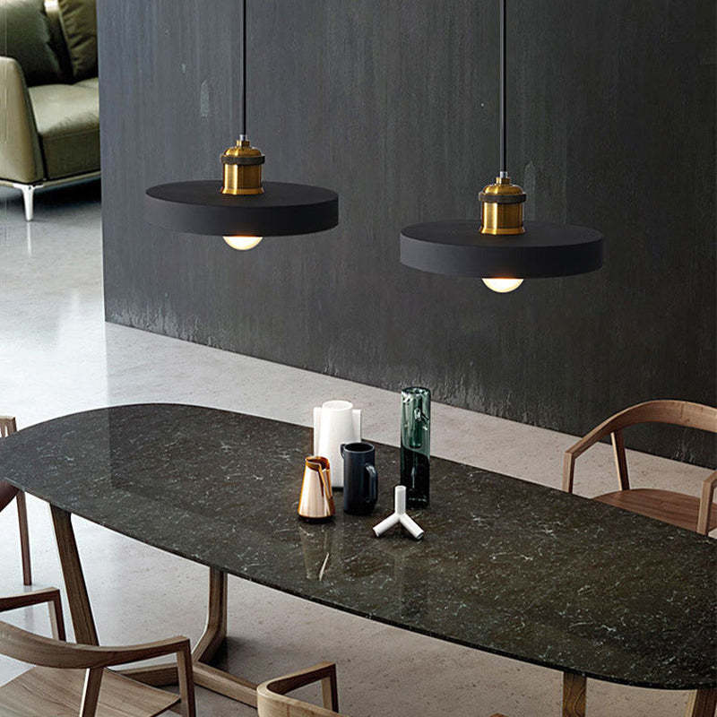 FormaLuxe - Modern Metal and Resin Chandelier