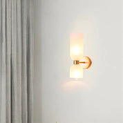 Double Layer Glass Wall Lamp - Elegant Lighting for Your Space