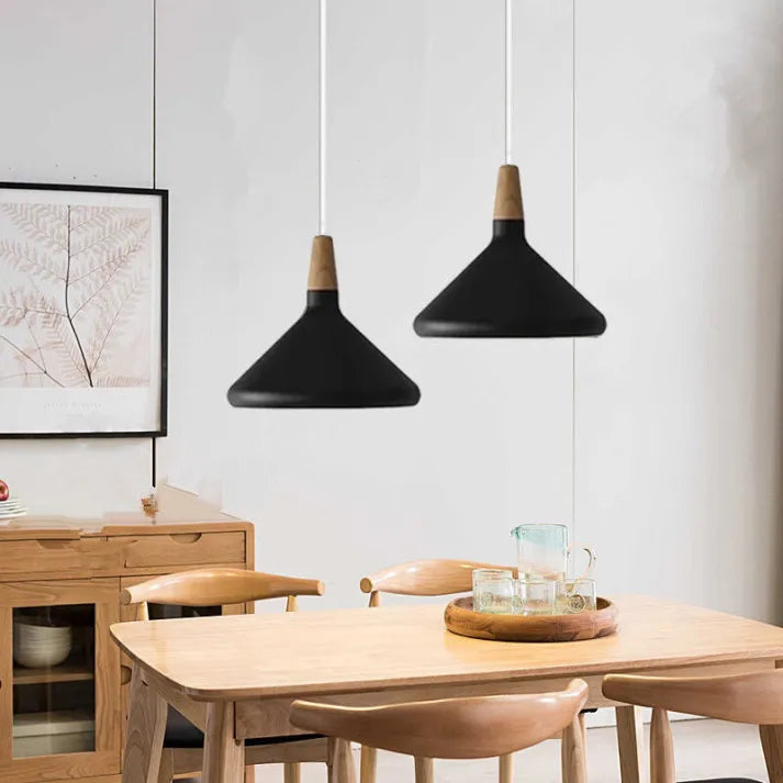 Macaron – Conical Metal Pendant Light