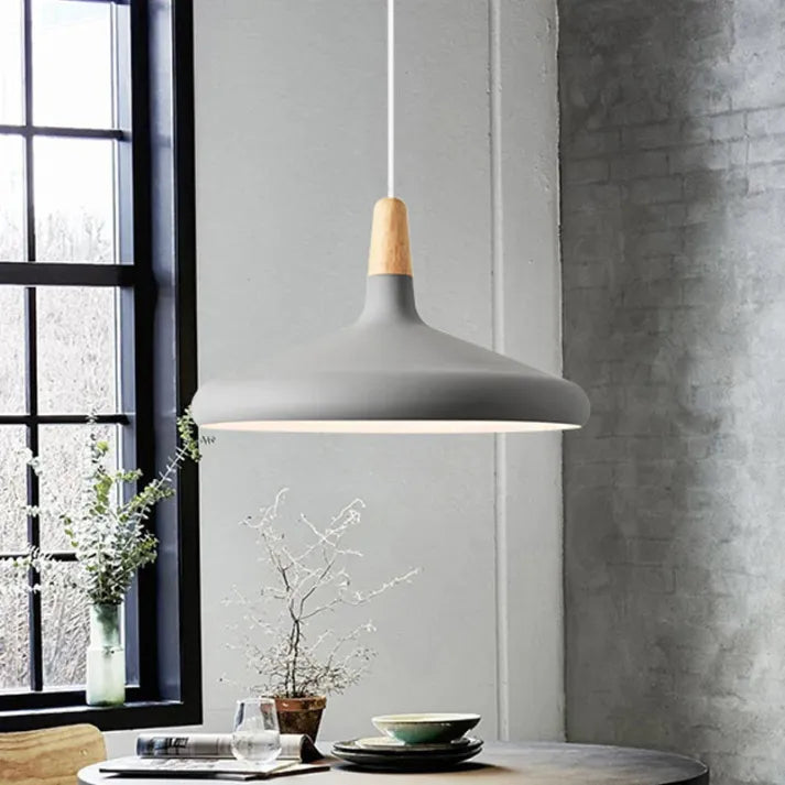 Macaron – Conical Metal Pendant Light