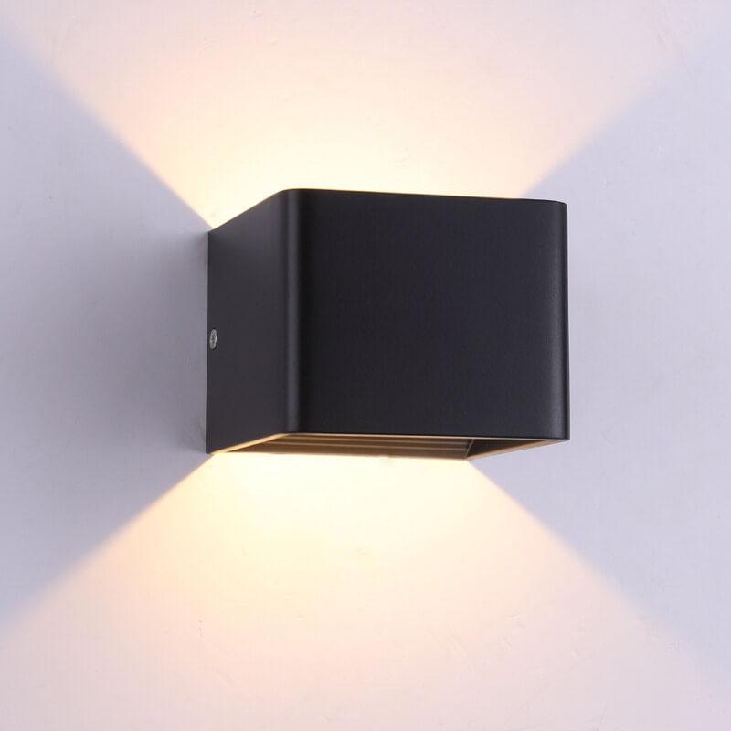 Modern Multicoloured Square LED Mini Wall Lamp