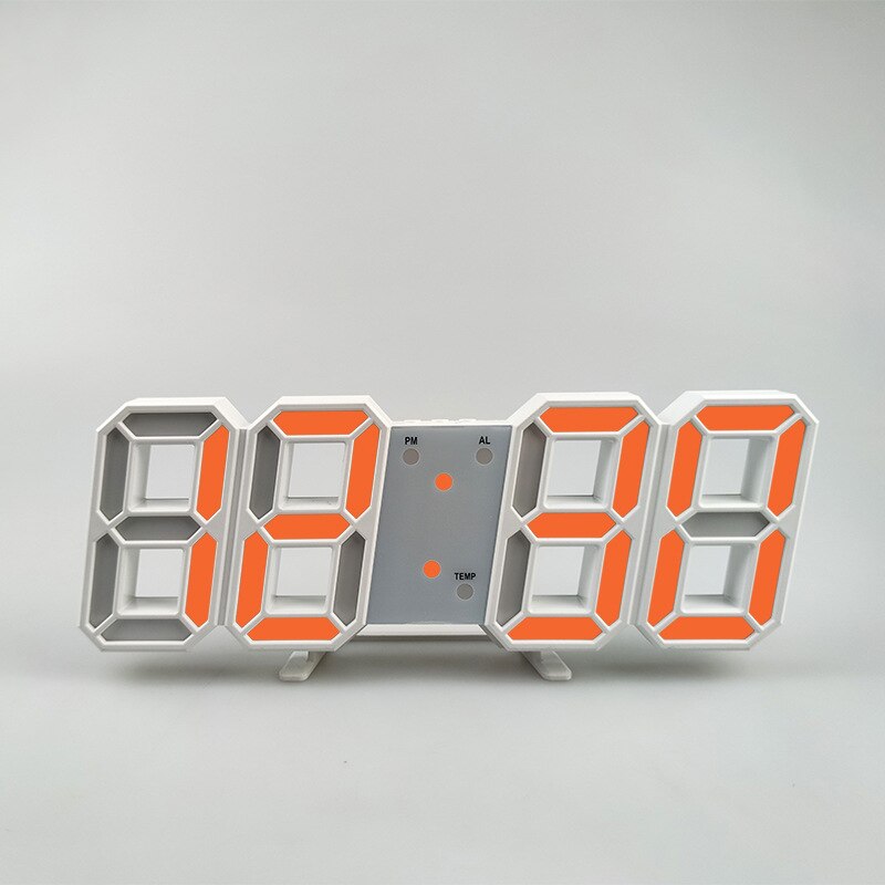 GlowMaster - LED Digital Wall Clock with Modern Features