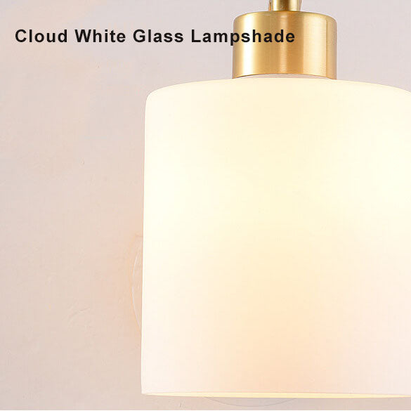 LichtGlow - Stylish Glass Wall Lamp with Cylinder Shape