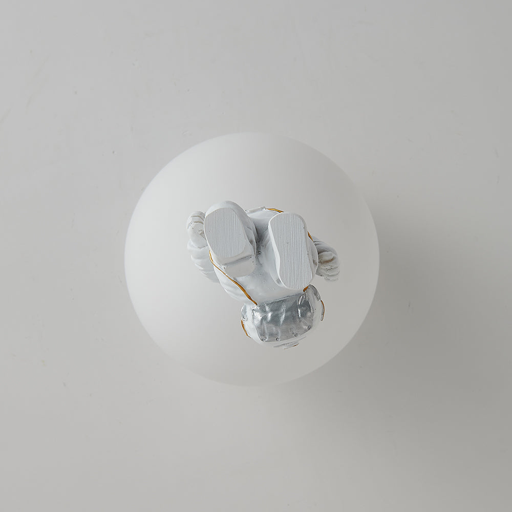 Fateh Modern Moon/Astronaut LED Ceiling Lamp in Acrylic