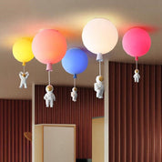 Fateh Modern Moon/Astronaut LED Ceiling Lamp in Acrylic