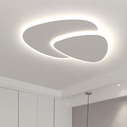 LunarGlow – Modern LED Ceiling Light in White