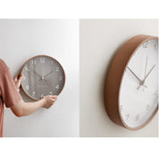 Analogue Wall Decoration Wooden Clock for Home